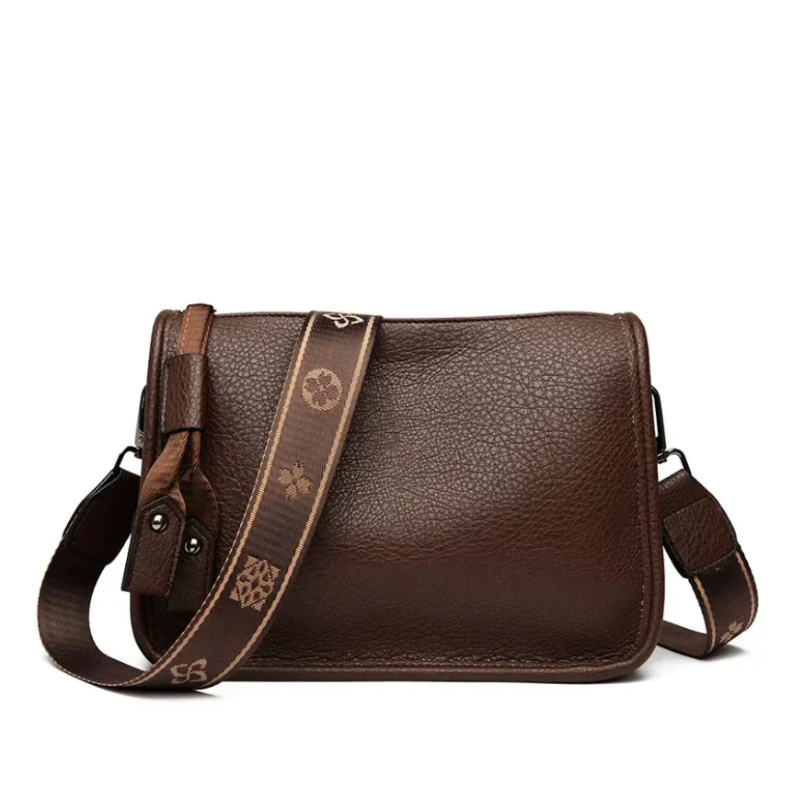 Bolsa Feminina Tiracolo Pequena em Couro Soft Premium