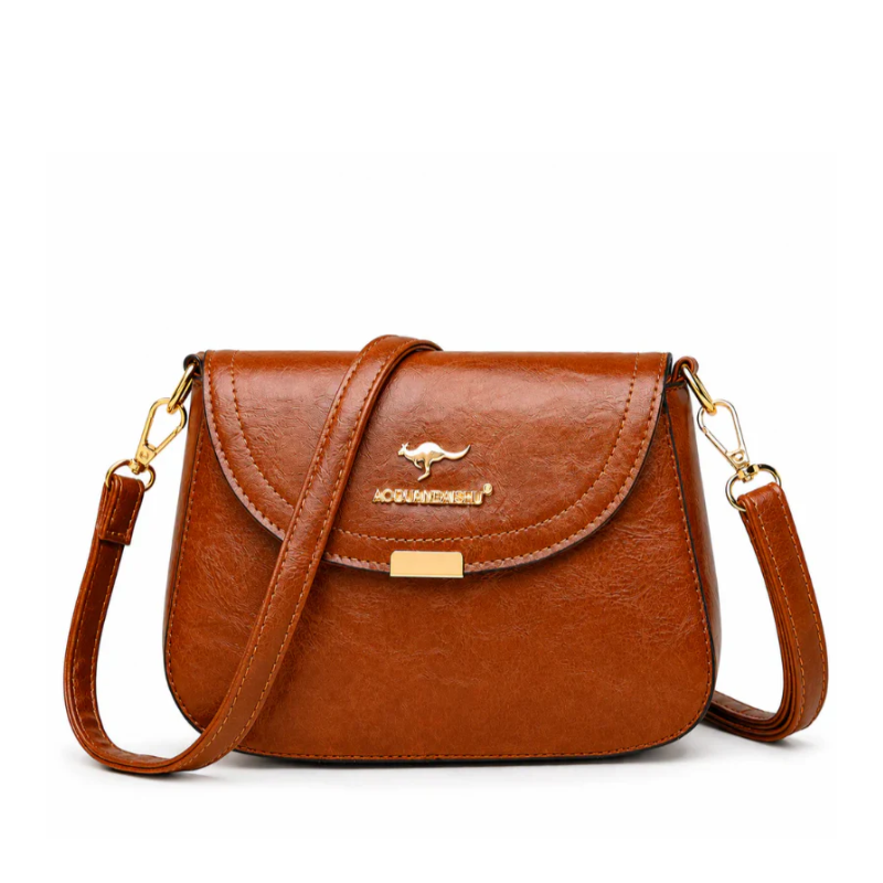 Bolsa Feminina Transversal Pequena em Couro Daily Chic