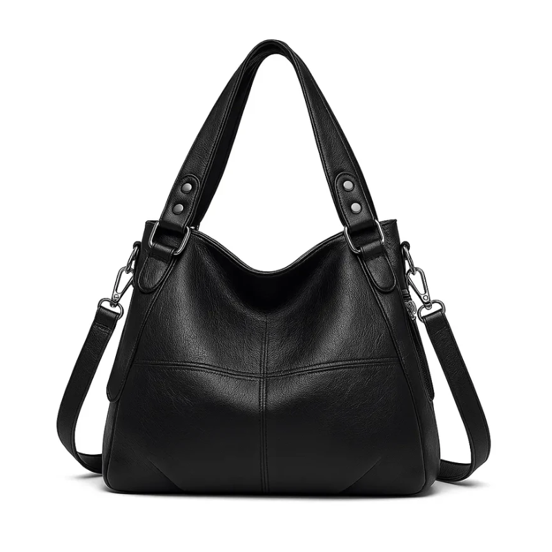 Bolsa Feminina Hobo Grande Em Couro Soft