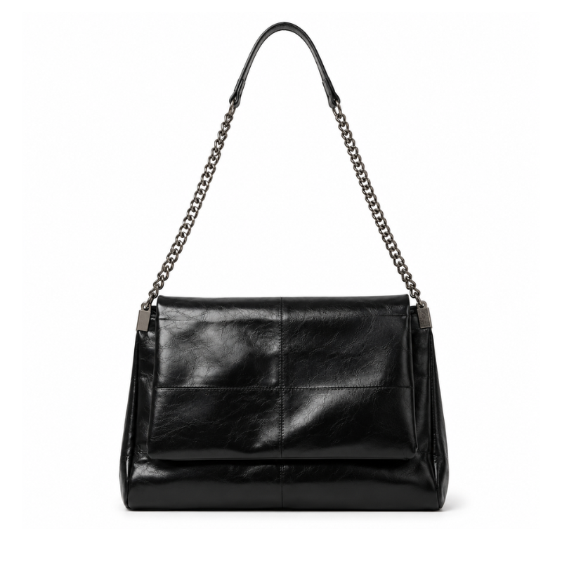 Bolsa Feminina De Ombo Média em Couro Daiane