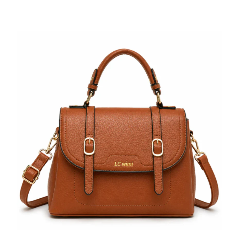 Bolsa Feminina de Ombro Média em Couro Monaco