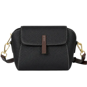 Bolsa Feminina Tiracolo em Couro Elegante Texturizada