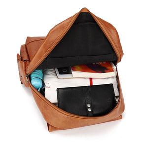 Mochila Feminina Santorini em Couro Legítimo