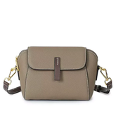 Bolsa Feminina Tiracolo em Couro Elegante Texturizada