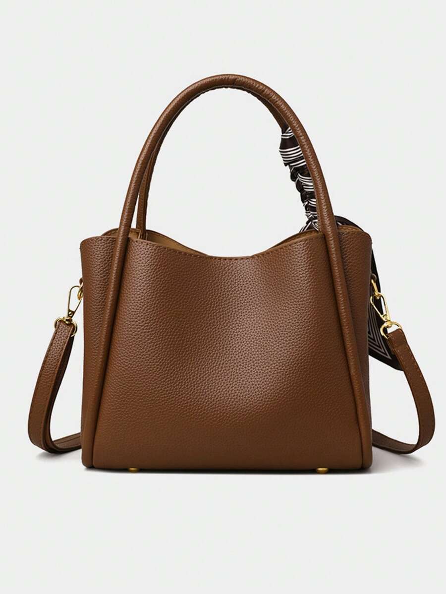 Bolsa Feminina Satchel Florence Lenço De Seda
