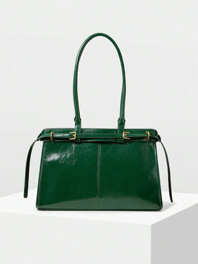 MOTF PREMIUM BOLSA DE OMBRO ELEGANTE DE TRABALHO PARA MULHERES, SIMPLES E DA MODA COM DETALHE DE FIVELA, BOLSAS DE TRABALHO ATRAENTES PARA MULHERES, BOLSA ELEGANTE PARA MULHERES, LUXO