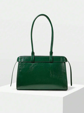 MOTF PREMIUM BOLSA DE OMBRO ELEGANTE DE TRABALHO PARA MULHERES, SIMPLES E DA MODA COM DETALHE DE FIVELA, BOLSAS DE TRABALHO ATRAENTES PARA MULHERES, BOLSA ELEGANTE PARA MULHERES, LUXO