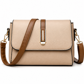 Bolsa Feminina Tiracolo Pequena Em Couro Minimalista