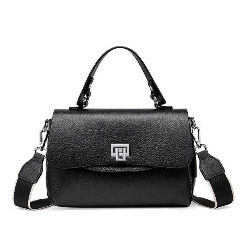Bolsa Feminina Transversal Pequena em Couro Garden