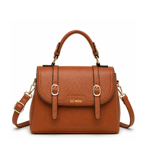 Bolsa Feminina de Ombro Média em Couro Monaco