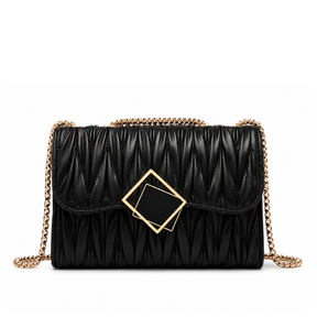 Bolsa Feminina Tiracolo Pequena em Couro Divine