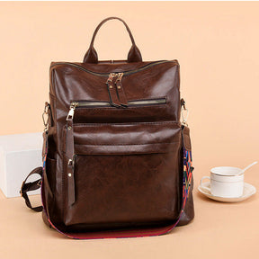 Mochila Feminina Executiva Em Couro Legítimo