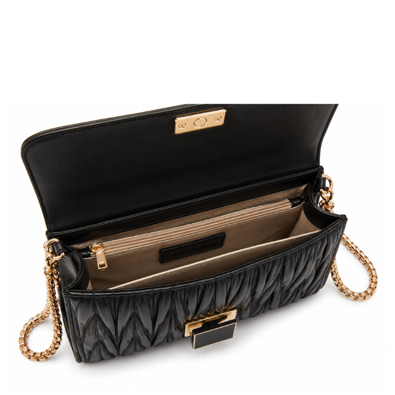 Bolsa Feminina Tiracolo Pequena em Couro Divine
