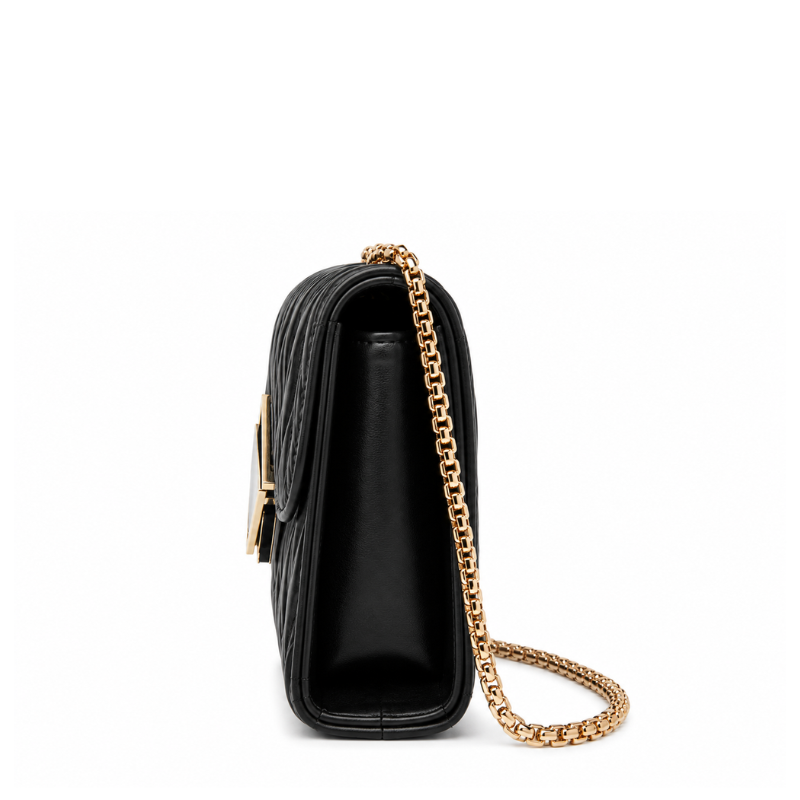 Bolsa Feminina Tiracolo Pequena em Couro Divine