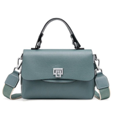 Bolsa Feminina Transversal Pequena em Couro Garden