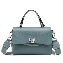 Bolsa Feminina Transversal Pequena em Couro Garden
