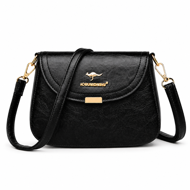 Bolsa Feminina Transversal Pequena em Couro Daily Chic