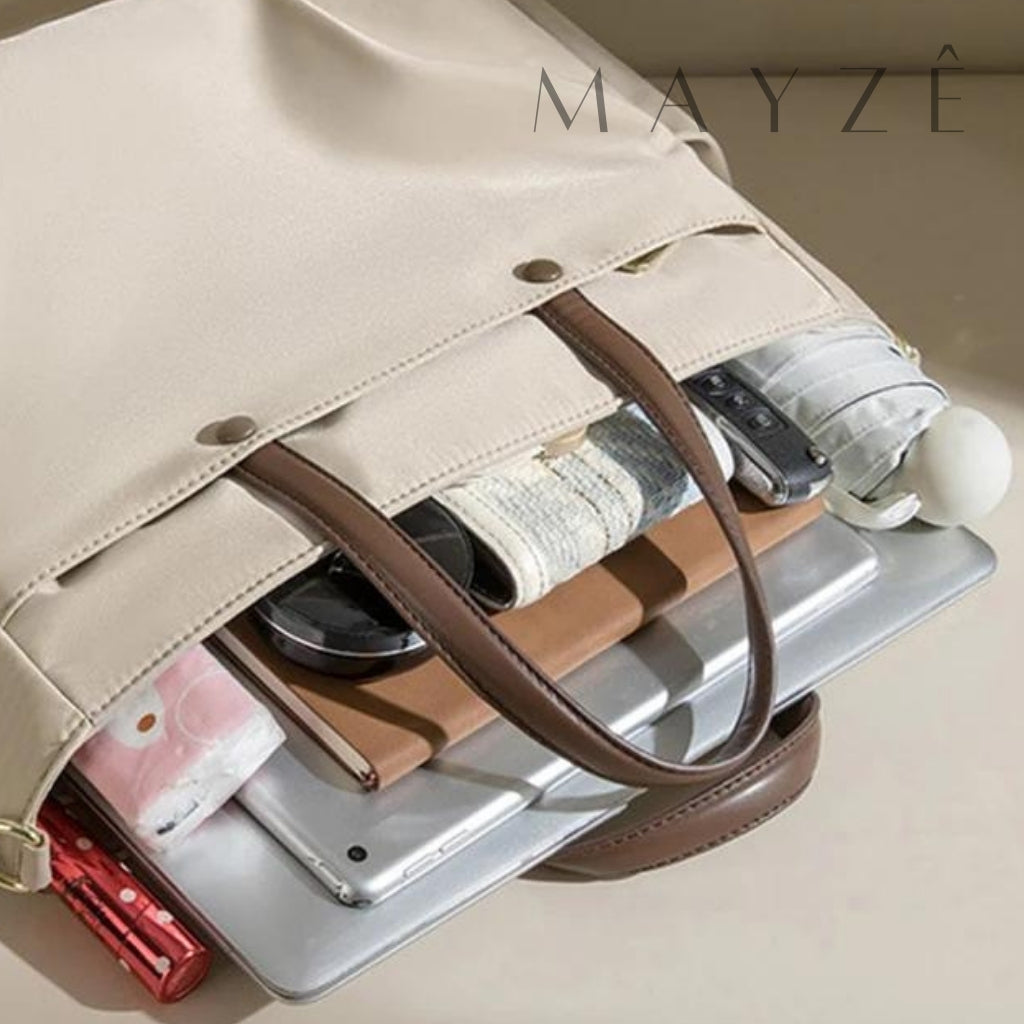 Bolsa Feminina Tote Grande Para Notebook Valériana