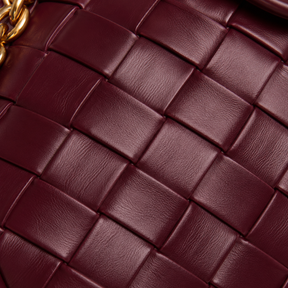 Bolsa Feminina Tiracolo Pequena em Couro Lauren