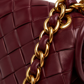 Bolsa Feminina Tiracolo Pequena em Couro Lauren