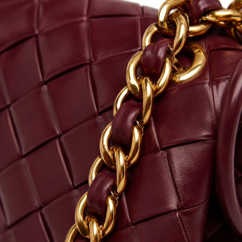 Bolsa Feminina Tiracolo Pequena em Couro Lauren