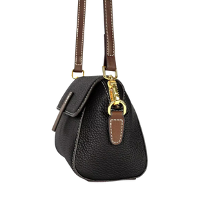 Bolsa Feminina Tiracolo em Couro Elegante Texturizada