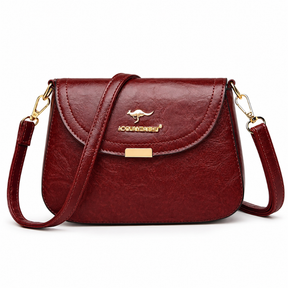 Bolsa Feminina Transversal Pequena em Couro Daily Chic