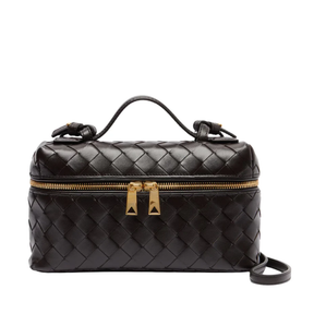 Bolsa Feminina de Mão Pequena Matelassê em Couro Milano