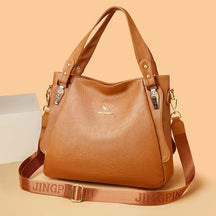 Bolsa Feminina Hobo Grande em Couro Santorini
