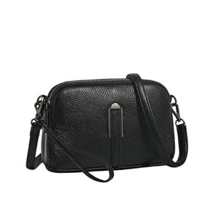 Bolsa Feminina Transversal Pequena em Couro Exclusive Class