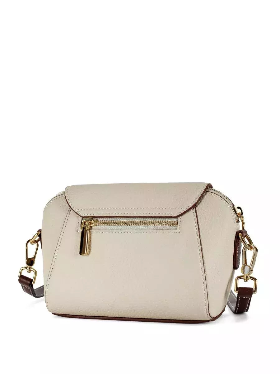 Bolsa Feminina Tiracolo em Couro Elegante Texturizada