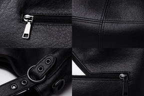 Bolsa Feminina Hobo Grande Em Couro Soft