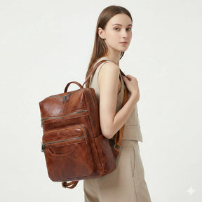 Mochila Feminina Bellagio em Couro Legítimo