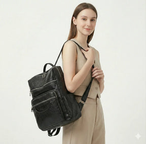 Mochila Feminina Bellagio em Couro Legítimo
