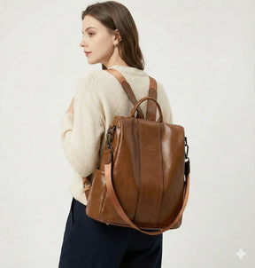 Mochila Feminina Siena em Couro Legítimo