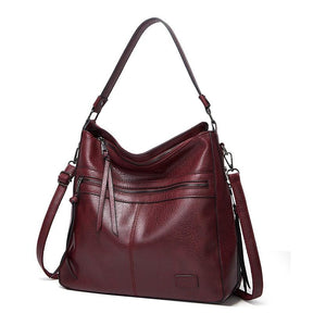 Bolsa Feminina Hobo Grande em Couro Verona