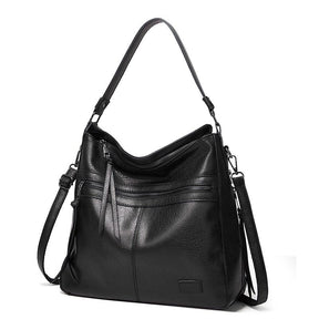 Bolsa Feminina Hobo Grande em Couro Verona