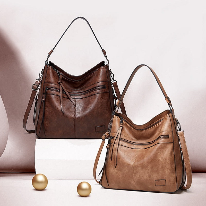 Bolsa Feminina Verona Hobo Marrom