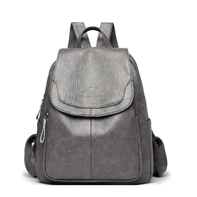 Mochila Feminina Lorenza em Couro Legítimo