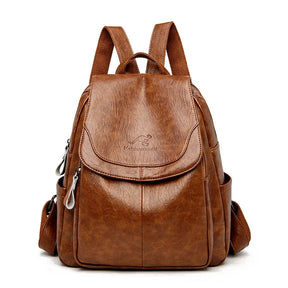 Mochila Feminina Lorenza em Couro Legítimo