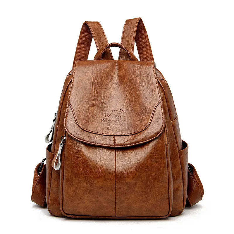 Mochila Feminina Lorenza em Couro Legítimo