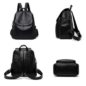 Mochila Feminina Lorenza em Couro Legítimo