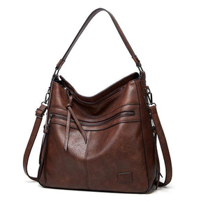 Bolsa Feminina Hobo Grande em Couro Verona