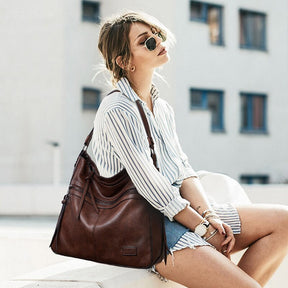 Bolsa Feminina Verona Hobo Marrom