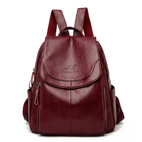 Mochila Feminina Lorenza em Couro Legítimo