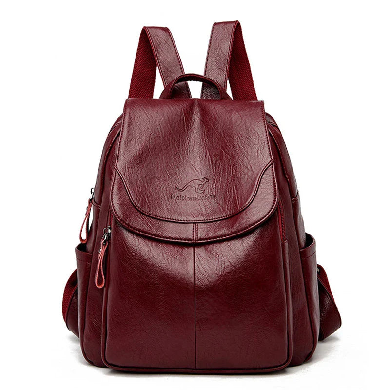 Mochila Feminina Lorenza em Couro Legítimo