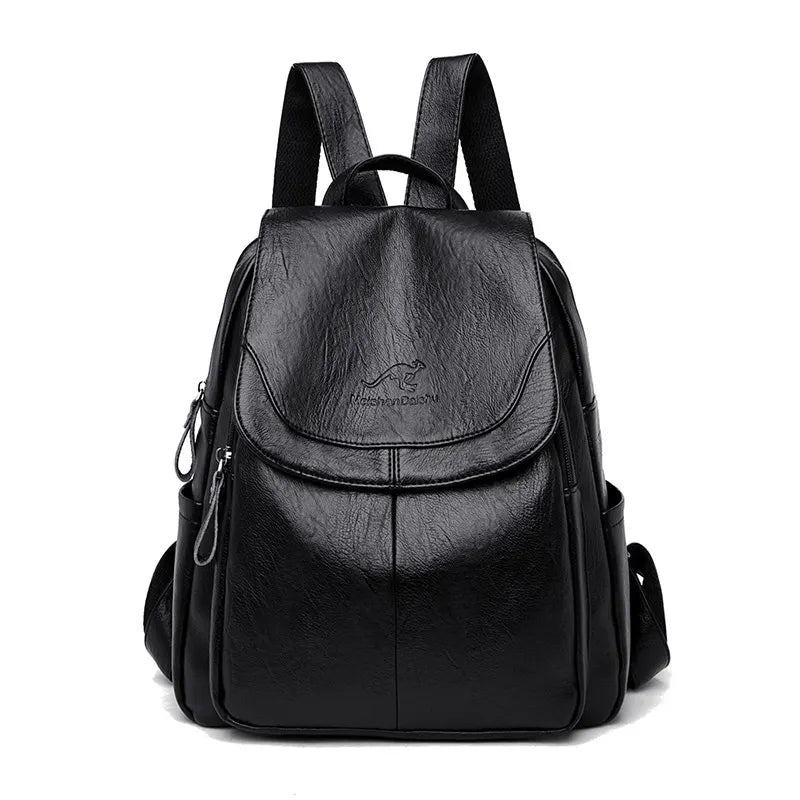 Mochila Feminina Lorenza em Couro Legítimo