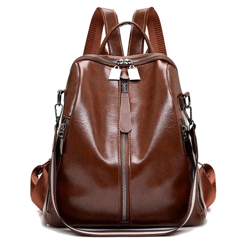 Mochila Feminina Firenze em Couro Legítimo