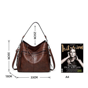 Bolsa Feminina Verona Hobo Marrom