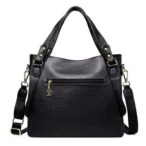Bolsa Feminina Hobo Grande em Couro Santorini